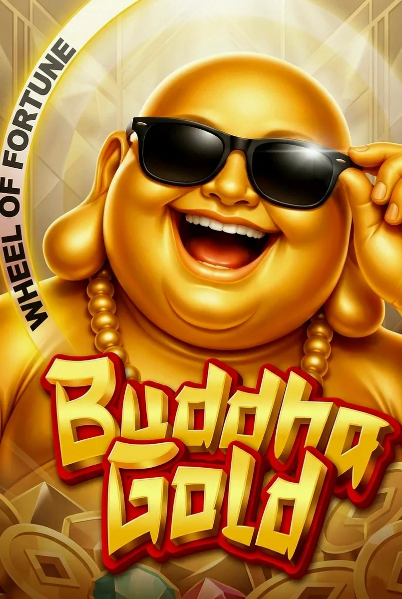 Buddha gold wheel of fortune